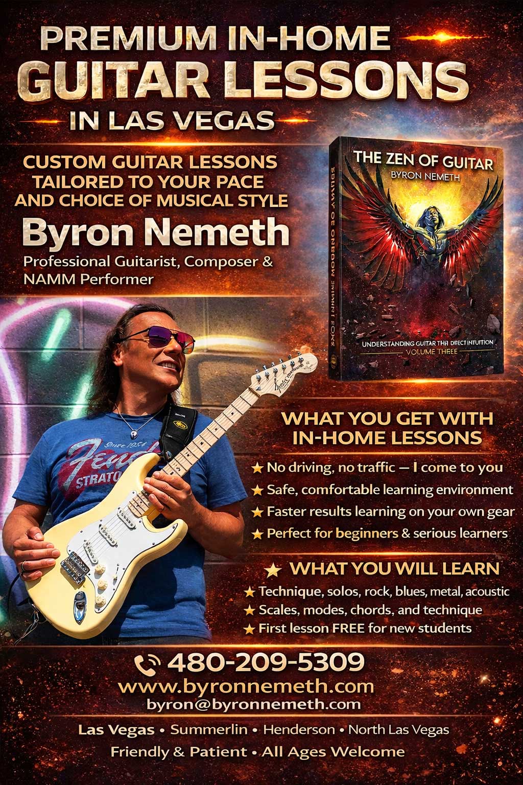 Byron Nemeth Guitar Lessons